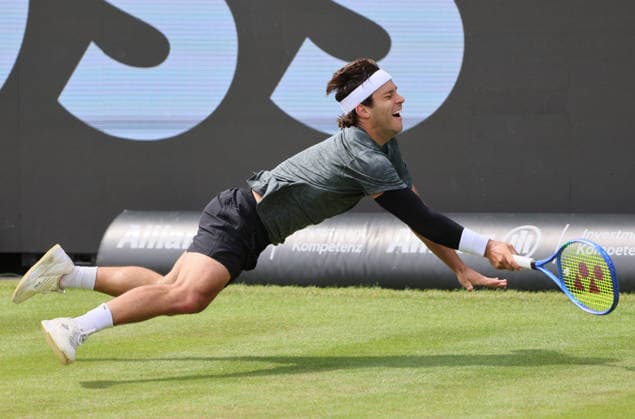09.06.2026, Boss Open 2026, ATP, Tennis Herren Tour 250 Stuttgart, TTC Weissenhof, Tennis, im Bild: Alexis Galarneau (CAN)