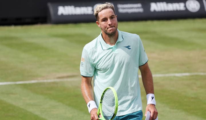 Stuttgart , Tennis , BOSS Open , Jan-Lennard Struff ( GER )