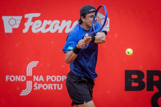 BRATISLAVA OPEN TENNIS ATP, Tennis Herren CHALLENGER Taro Daniel (Japan) during first round ATP Tennis Challenger tour 100 Bratislava Open match against Timofey Skatov (Kazakhstan). Tennis courts Slovan Bratislava, Bratislava, Slovakia, June 08, 2026. Photo by Branislav Racko Copyright: xx 080A0862