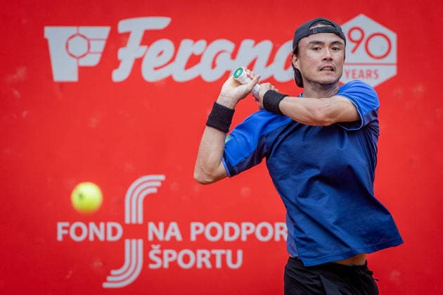 BRATISLAVA OPEN TENNIS ATP, Tennis Herren CHALLENGER Taro Daniel (Japan) during first round ATP Tennis Challenger tour 100 Bratislava Open match against Timofey Skatov (Kazakhstan). Tennis courts Slovan Bratislava, Bratislava, Slovakia, June 08, 2026. Photo by Branislav Racko Copyright: xx 080A0868