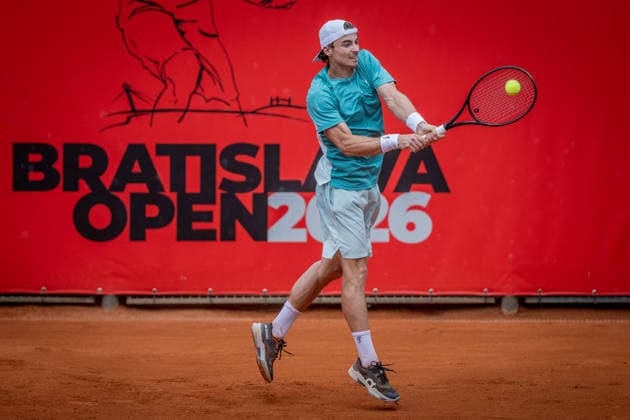 BRATISLAVA OPEN TENNIS ATP, Tennis Herren CHALLENGER Timofey Skatov (Kazakhstan) during first round ATP Tennis Challenger tour 100 Bratislava Open match against Taro Daniel (Japan). Tennis courts Slovan Bratislava, Bratislava, Slovakia, June 08, 2026. Photo by Branislav Racko Copyright: xx 080A0992