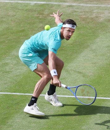 Stuttgart , Tennis , BOSS Open , Daniel Altmaier ( GER )