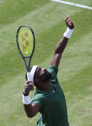 Stuttgart , Tennis , BOSS Open , Francis Tiafoe ( USA )