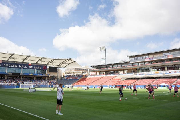 260609 Head coach Graham Potter of the Swedish national football team at a training session during day -2 of the FIFA World Cup, WM, Weltmeisterschaft, Fussball 2026 on June 9, 2026 in Dallas. Photo: Petter Arvidson BILDBYRAN kod PA PA1225 fotboll football soccer fotball vm fotbolls-vm fotball-vm fotbolls-vm 2026 fifa world cup 2026 träning practice training sverige sweden sverige a day -2 bbeng