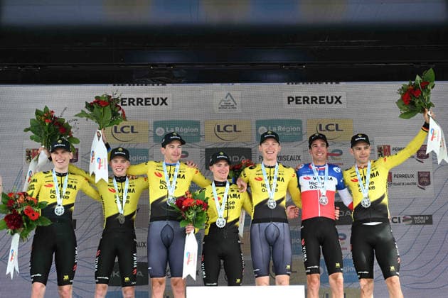 09-06-2026 Tour Auvergne - Rhone Alpes; Tappa 03 Perreux - Perreux; 2026, Visma - Lease A Bike; Armirail, Bruno; Perreux; 