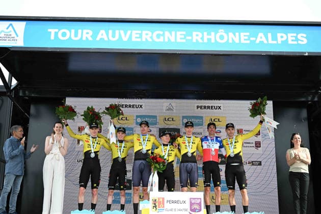09-06-2026 Tour Auvergne - Rhone Alpes; Tappa 03 Perreux - Perreux; 2026, Visma - Lease A Bike; Armirail, Bruno; Perreux; 