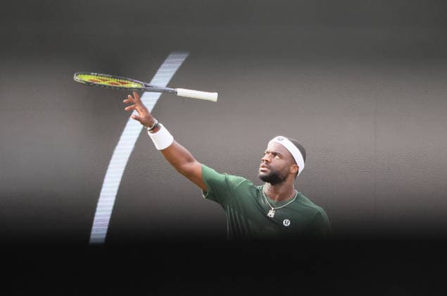 09.06.2026, Boss Open 2026, ATP, Tennis Herren Tour 250 Stuttgart, TTC Weissenhof, Tennis, im Bild: Frances Tiafoe (USA)