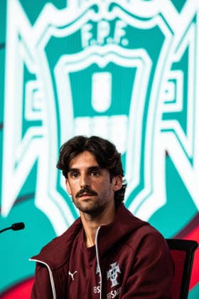 June 9, 2026, Lisboa, Oeiras, Portugal: FRANCISCO TRINCAO of Portugal national team, Nationalteam during the press conference, PK, Pressekonferenz before the match between Portugal and Nigeria at Cidade do Futebol on June 9 2026, in Lisboa, Portugal. Lisboa Portugal - ZUMAa269 20260609_zsp_a269_002 Copyright: xSandroxAlemaox