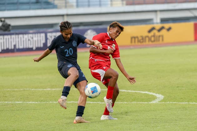 Indonesia v Cambodia - FIFA Women s International Friendly, Länderspiel, Nationalmannschaft The Indonesia vs Cambodia Women s national team, Nationalteam match takes place at the FIFA Women s Matchday event at Arcamanik Stadium in Bandung City, Indonesia, on June 9, 2026. Bandung Indonesia  Copyright: xRyanxSuherlanx originalFilename:suherlan-indonesi260609_npfs3.jpg