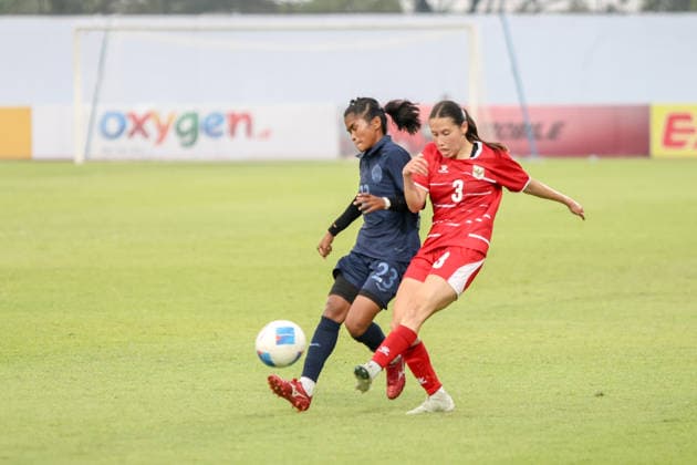 Indonesia v Cambodia - FIFA Women s International Friendly, Länderspiel, Nationalmannschaft The Indonesia vs Cambodia Women s national team, Nationalteam match takes place at the FIFA Women s Matchday event at Arcamanik Stadium in Bandung City, Indonesia, on June 9, 2026. Bandung Indonesia  Copyright: xRyanxSuherlanx originalFilename:suherlan-indonesi260609_np9wz.jpg