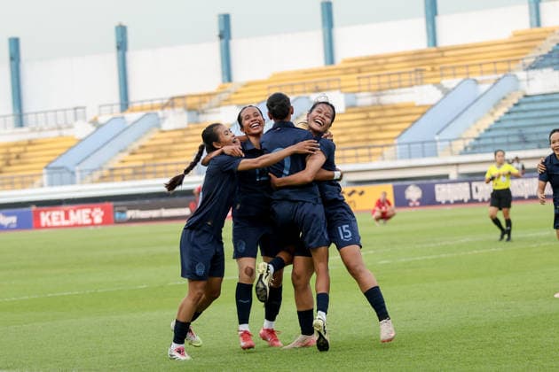 Indonesia v Cambodia - FIFA Women s International Friendly, Länderspiel, Nationalmannschaft The Indonesia vs Cambodia Women s national team, Nationalteam match takes place at the FIFA Women s Matchday event at Arcamanik Stadium in Bandung City, Indonesia, on June 9, 2026. Bandung Indonesia  Copyright: xRyanxSuherlanx originalFilename:suherlan-indonesi260609_npWY4.jpg