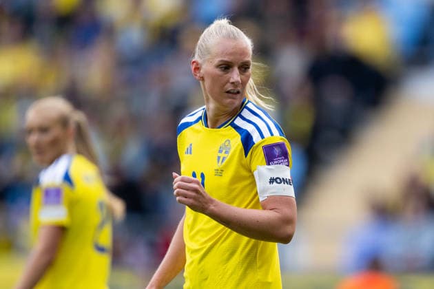 260609 Stina Blackstenius of Sweden during the FIFA Women s World Cup Qualifier football match between Sweden and Italy on June 9, 2026 in Gothenburg. Photo: Mathias Bergeld BILDBYRAN kod MB CS0935 fotboll football soccer fotball vm-kval kval fifa womens world cup qualifier qualifier sverige sweden italien italy dam bbeng
