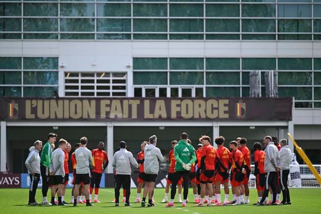 Belgian national football team - FIFA World Cup, WM, Weltmeisterschaft, Fussball 2026 - media activities 09 06 2026 RENTON, UNITED STATES OF AMERICA - JUNE 09 : The team of Belgium pictured during a training session of the Belgian national football team during the FIFA World Cup 2026 on June 9, 2026 in Renton, United States of America, 09 06 2026 Renton United States of America  Copyright: xNicoxVereeckenx