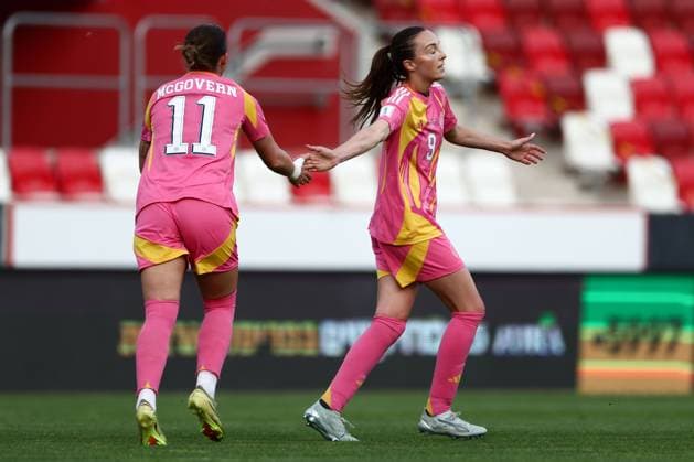 Caroline Weir of Scotland Women celebrates their goal to make it 0-1 Israel Women v Scotland Women, FIFA 2027 Women s World Cup Qualifying, Football, Bozsnik Arena, Budapest, Hungary - 09 Jun 2026Budapest Bozsnik Arena Hungary EDITORIAL USE ONLY No use with unauthorised audio, video, data, fixture lists, club league logos or live services. Online in-match use limited to 120 images, no video emulation. No use in betting, games or single club league player publications.  Copyright: xNikolaxKrstic Shutterstockx 16911191x