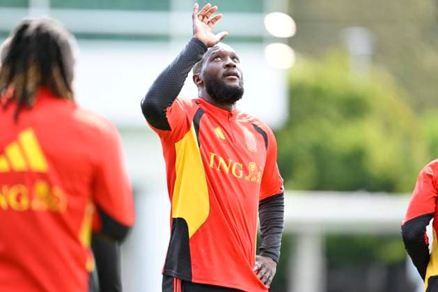 Belgian national football team - FIFA World Cup, WM, Weltmeisterschaft, Fussball 2026 - media activities 09 06 2026 RENTON, UNITED STATES OF AMERICA - JUNE 09 : Lukaku Romelu forward of Belgium pictured during a training session of the Belgian national football team during the FIFA World Cup 2026 on June 9, 2026 in Renton, United States of America, 09 06 2026 Renton United States of America  Copyright: xNicoxVereeckenx