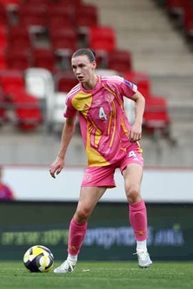 Jenna Clark of Scotland Women Israel Women v Scotland Women, FIFA 2027 Women s World Cup Qualifying, Football, Bozsnik Arena, Budapest, Hungary - 09 Jun 2026Budapest Bozsnik Arena Hungary EDITORIAL USE ONLY No use with unauthorised audio, video, data, fixture lists, club league logos or live services. Online in-match use limited to 120 images, no video emulation. No use in betting, games or single club league player publications.  Copyright: xNikolaxKrstic Shutterstockx 16911191aq