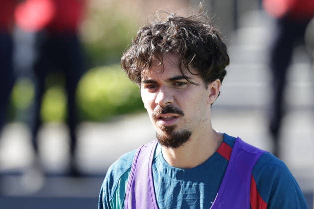 Training of the Portuguese national football team in the football city of Oeiras - Portugal, June 9, 2026, in Alges, Portugal. Vitinha (Portugal ,23)