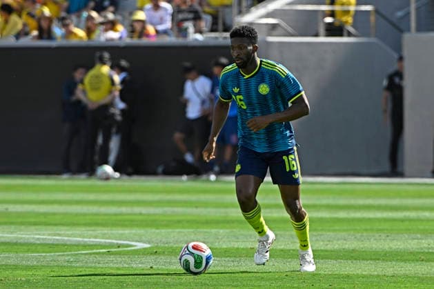 RECORD DATE NOT STATED 7th June, 2026; Snapdragon Stadium, San Diego, California, United States of America; International Friendly, Länderspiel, Nationalmannschaft Football, Colombia versus Jordan; Jefferson Lerma of Colombia controls the ball JulianxMedina DiaEsportivo