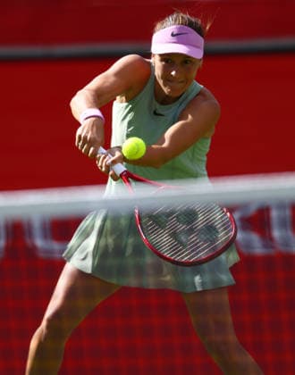 2026 HSBC Tennis Championships, Queens Club, London, UK - 09 06 2026 Tatjana Maria (GER) in action during her first round match agianst Maria Sakkari (GRE) in the HSBC 2026 Championships at Queens Club in London London Queens Club London GBR Copyright: xMarkxGreenwoodx