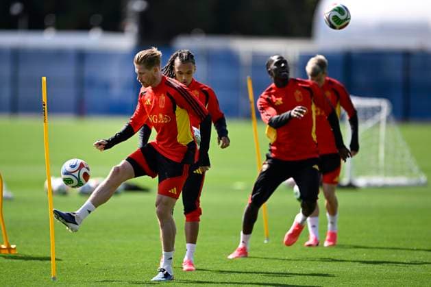 Belgian national football team - FIFA World Cup, WM, Weltmeisterschaft, Fussball 2026 - media activities 09 06 2026 RENTON, UNITED STATES OF AMERICA - JUNE 09 : De Bruyne Kevin forward of Belgium pictured during a training session of the Belgian national football team during the FIFA World Cup 2026 on June 9, 2026 in Renton, United States of America, 09 06 2026 Renton United States of America  Copyright: xNicoxVereeckenx