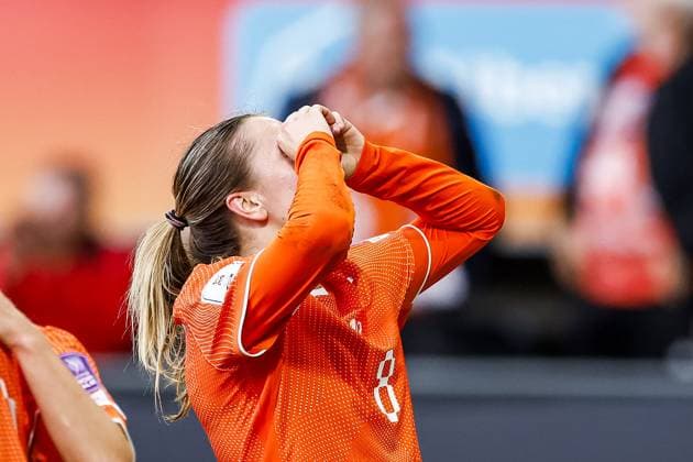 ALMELO - Wieke Kaptein of The Netherlands celebrates the 1-0 during the World Cup qualifying match between the Netherlands (women) and Poland (women) at Erve Asito Stadium on June 9, 2026 in Almelo, the Netherlands. VINCENT JANNINK ANP FIFA Women s World Cup 2027 Qualifier 2026 xVIxANPxSportx xxANPxIVx 560593993 originalFilename: 560593993.jpg