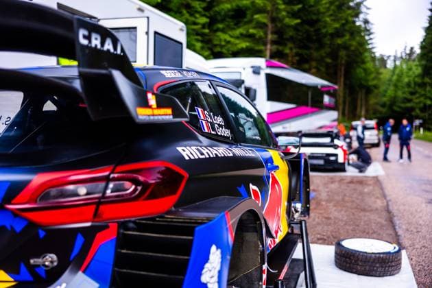 AUTO - TESTS SEBASTIEN LOEB - RALLYE VOSGES - GRAND-EST 2026 SÃ bastien Loeb (Fra), testing with his Ford Fiesta WRC, Motorsport Rallye, WM 2017 prior to the Rallye Vosges - Grand-Est 2026, on June 9th, 2026 in GÃ rardmer, France - GÃ rardmerFrance  Copyright: xBastienxRouxx