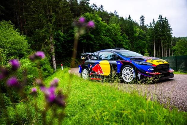 AUTO - TESTS SEBASTIEN LOEB - RALLYE VOSGES - GRAND-EST 2026 SÃ bastien Loeb (Fra), testing with his Ford Fiesta WRC, Motorsport Rallye, WM 2017 prior to the Rallye Vosges - Grand-Est 2026, on June 9th, 2026 in GÃ rardmer, France - GÃ rardmerFrance  Copyright: xBastienxRouxx