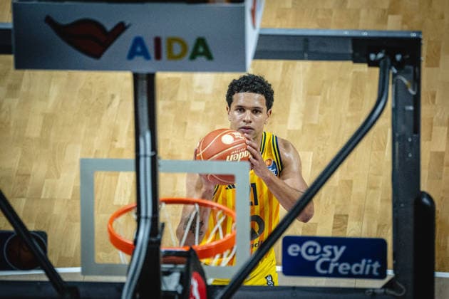 Basketball Berlin 019.06.2026 Saison 2025 2026 EasyCredit BBL 1. Bundesliga Männer, Herren Playoffs Halbfinale Spiel 5 Alba Berlin - BMA365 Bamberg Baskets Michael Rataj (Alba Berlin, No.21)
