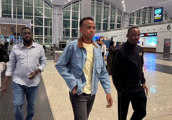Somali referee Omar Abdulkadir Artan returns home via Istanbul after being denied US entry ISTANBUL, TURKIYE - JUNE 09: Somali football referee Omar Abdulkadir Artan arrives at Istanbul Airport to return to his country after being denied entry to the United States, on June 09, 2026, in Istanbul, Turkiye. Gokhan Yilmaz Anadolu Istanbul Turkey. Editorial use only. Please get in touch for any other usage.  Copyright: x2026xAnadoluxGokhanxYilmazx