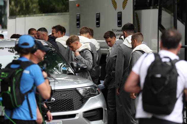 Croatia National Football Team arrive in Alexandria - FIFA World Cup, WM, Weltmeisterschaft, Fussball 2026 Players of Croatia arrives at AKA Hotel on June 09, 2026 in Alexandria, Virginia.  IgorxKralj PIXSELL