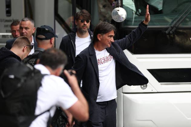 Croatia National Football Team arrive in Alexandria - FIFA World Cup, WM, Weltmeisterschaft, Fussball 2026 Head Coach of Croatia Zlatko Dalic arrive at AKA Hotel on June 09, 2026 in Alexandria, Virginia.  IgorxKralj PIXSELL
