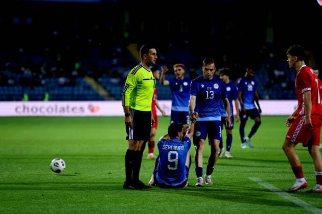 RECORD DATE NOT STATED International Friendlies: Armenia National Football Team v Moldova National Football Team Aleko Aptsiauri during the International Friendlies match between Armenia National Football Team and Moldova National Football Team at Vazgen Sargsyan Republican Stadium in Yerevan, Armenia on June 9, 2026