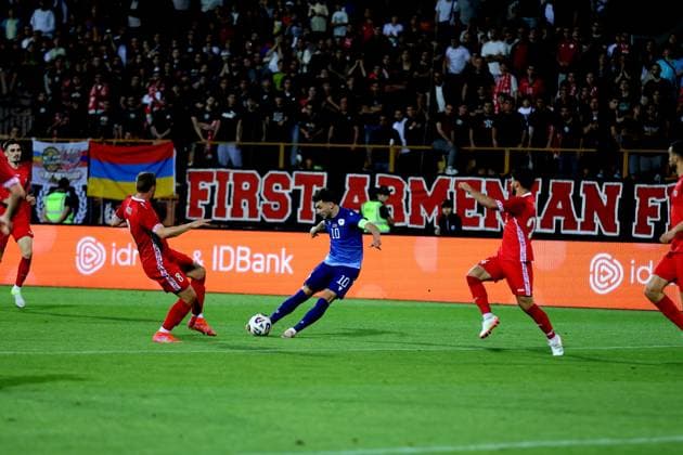 RECORD DATE NOT STATED International Friendlies: Armenia National Football Team v Moldova National Football Team Eduard Spertsyan during the International Friendlies match between Armenia National Football Team and Moldova National Football Team at Vazgen Sargsyan Republican Stadium in Yerevan, Armenia on June 9, 2026