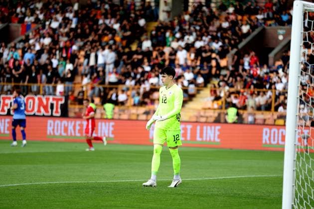 RECORD DATE NOT STATED International Friendlies: Armenia National Football Team v Moldova National Football Team Aleksandr Mishiev during the International Friendlies match between Armenia National Football Team and Moldova National Football Team at Vazgen Sargsyan Republican Stadium in Yerevan, Armenia on June 9, 2026