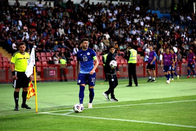 RECORD DATE NOT STATED International Friendlies: Armenia National Football Team v Moldova National Football Team Eduard Spertsyan during the International Friendlies match between Armenia National Football Team and Moldova National Football Team at Vazgen Sargsyan Republican Stadium in Yerevan, Armenia on June 9, 2026