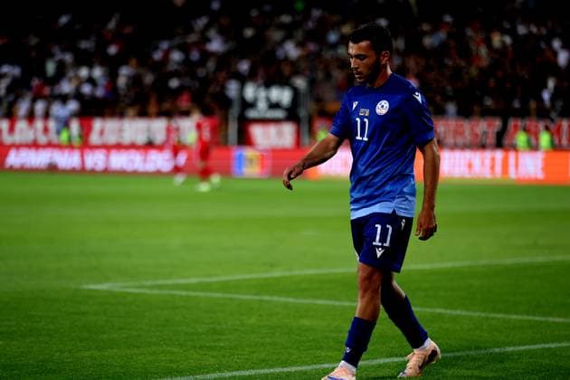 RECORD DATE NOT STATED International Friendlies: Armenia National Football Team v Moldova National Football Team Zhirayr Shaghoyan during the International Friendlies match between Armenia National Football Team and Moldova National Football Team at Vazgen Sargsyan Republican Stadium in Yerevan, Armenia on June 9, 2026