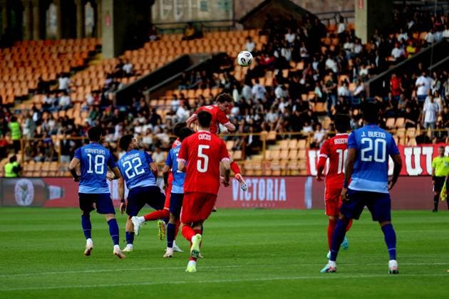 RECORD DATE NOT STATED International Friendlies: Armenia National Football Team v Moldova National Football Team Danila Forov during the International Friendlies match between Armenia National Football Team and Moldova National Football Team at Vazgen Sargsyan Republican Stadium in Yerevan, Armenia on June 9, 2026