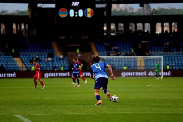 RECORD DATE NOT STATED International Friendlies: Armenia National Football Team v Moldova National Football Team Georgy Arutyunyan during the International Friendlies match between Armenia National Football Team and Moldova National Football Team at Vazgen Sargsyan Republican Stadium in Yerevan, Armenia on June 9, 2026
