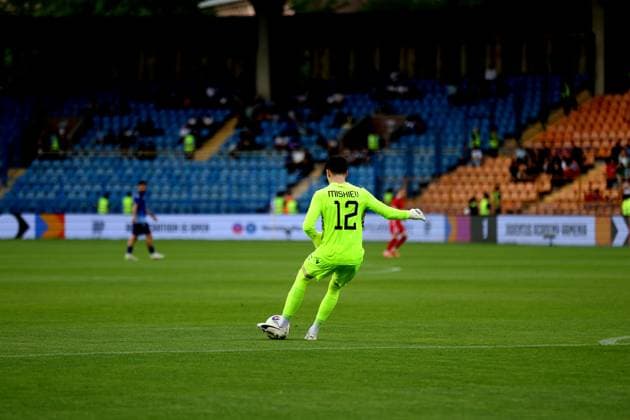 RECORD DATE NOT STATED International Friendlies: Armenia National Football Team v Moldova National Football Team Aleksandr Mishiev during the International Friendlies match between Armenia National Football Team and Moldova National Football Team at Vazgen Sargsyan Republican Stadium in Yerevan, Armenia on June 9, 2026