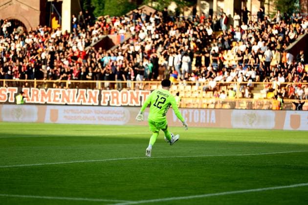 RECORD DATE NOT STATED International Friendlies: Armenia National Football Team v Moldova National Football Team Aleksandr Mishiev during the International Friendlies match between Armenia National Football Team and Moldova National Football Team at Vazgen Sargsyan Republican Stadium in Yerevan, Armenia on June 9, 2026
