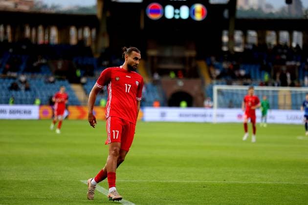 RECORD DATE NOT STATED International Friendlies: Armenia National Football Team v Moldova National Football Team Virgiliu Postolachi during the International Friendlies match between Armenia National Football Team and Moldova National Football Team at Vazgen Sargsyan Republican Stadium in Yerevan, Armenia on June 9, 2026