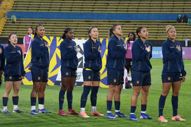 LIGA DE NACIONES ECUADOR VS ARGENTINA 09 de junio del 2026 Encuentro entre Ecuador vs Argentina por Liga de Naciones Femenina en el estadio Atahualpa. QUITO PICHINCHA ECUADOR