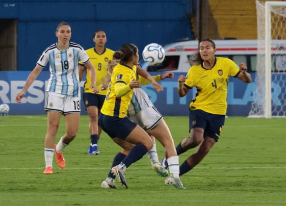 LIGA DE NACIONES ECUADOR VS ARGENTINA 09 de junio del 2026 Encuentro entre Ecuador vs Argentina por Liga de Naciones Femenina en el estadio Atahualpa. QUITO PICHINCHA ECUADOR