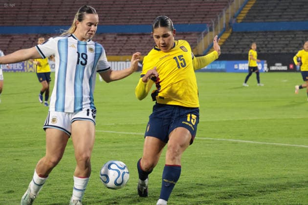 LIGA DE NACIONES ECUADOR VS ARGENTINA 09 de junio del 2026 Encuentro entre Ecuador vs Argentina por Liga de Naciones Femenina en el estadio Atahualpa. QUITO PICHINCHA ECUADOR