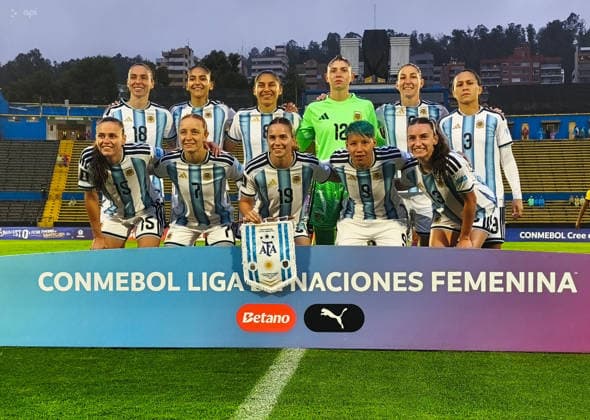 LIGA DE NACIONES ECUADOR VS ARGENTINA 09 de junio del 2026 Encuentro entre Ecuador vs Argentina por Liga de Naciones Femenina en el estadio Atahualpa. QUITO PICHINCHA ECUADOR
