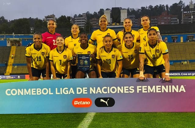 LIGA DE NACIONES ECUADOR VS ARGENTINA 09 de junio del 2026 Encuentro entre Ecuador vs Argentina por Liga de Naciones Femenina en el estadio Atahualpa. QUITO PICHINCHA ECUADOR