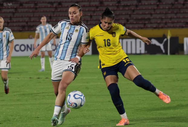 LIGA DE NACIONES ECUADOR VS ARGENTINA 09 de junio del 2026 Encuentro entre Ecuador vs Argentina por Liga de Naciones Femenina en el estadio Atahualpa. QUITO PICHINCHA ECUADOR