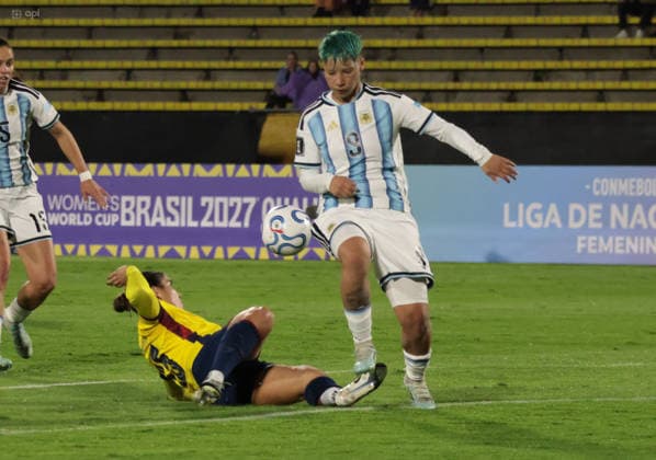 LIGA DE NACIONES ECUADOR VS ARGENTINA 09 de junio del 2026 Encuentro entre Ecuador vs Argentina por Liga de Naciones Femenina en el estadio Atahualpa. QUITO PICHINCHA ECUADOR
