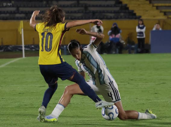 LIGA DE NACIONES ECUADOR VS ARGENTINA 09 de junio del 2026 Encuentro entre Ecuador vs Argentina por Liga de Naciones Femenina en el estadio Atahualpa. QUITO PICHINCHA ECUADOR