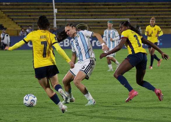 LIGA DE NACIONES ECUADOR VS ARGENTINA 09 de junio del 2026 Encuentro entre Ecuador vs Argentina por Liga de Naciones Femenina en el estadio Atahualpa. QUITO PICHINCHA ECUADOR
